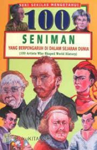 Image of 100 Seniman yang berpengaruh di dalam sejarah dunia