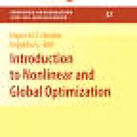 Introduction to Nonlinear and Global Optimization