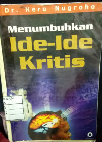 Image of Menumbuhkan ide-ide kritis