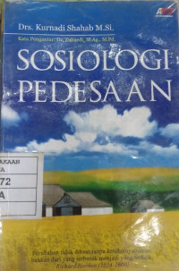 Image of Sosiologi pedesaan