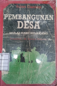 Image of Pembangunan desa mulai dari belakang