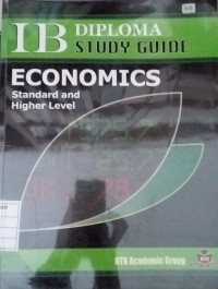 Image of Economics: standards and higher level