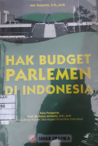 Hak Budget Parlemen Di Indonesia