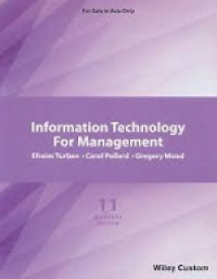 Information Technology for Management : Eleventh Edition