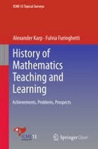 History of Mathematics Teaching And Learning