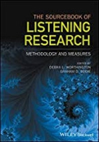 The Sourcebook of Listening Research: Methodoly and Mesasures