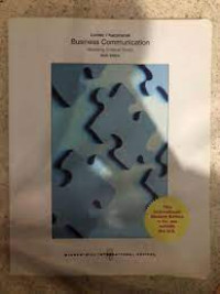 Image of Business Communication: Building critical skills
