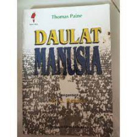 Image of Daulat manusia: jawaban atas serangan Burke terhadap revolusi Perancis