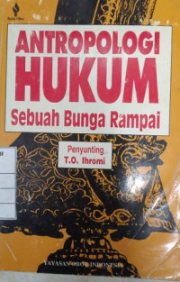 Antropologi hukum sebuah bunga rampai