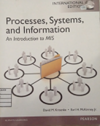 Proses, Systems, and Information: An Introduction to MIS