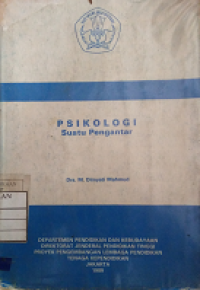 Image of Psikologi suatu pengantar