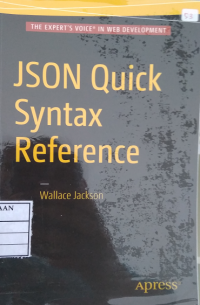 Image of JSON quick syntax reference