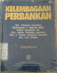 Image of Kelembagaan Perbankan