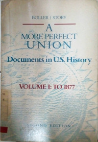 Image of More perfect union documents in U.S. History