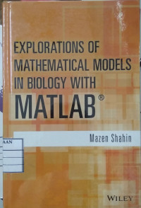 Explorations Of Mathematical Models In Biology Matlab