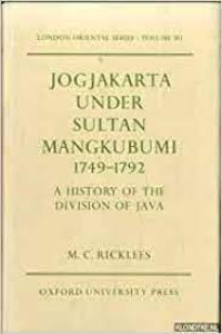 Jogjakarta under Sultan Mangkubumi 1749-1792