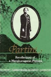 Partini recollections of a Mangkunagaran princess