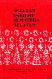 Sejarah daerah Sumatera Selatan