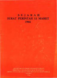 Sejarah Surat Perintah 11 Maret 1966