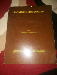 Tanah dan lingkungan