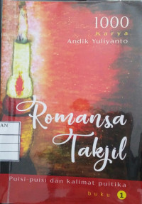 Image of Romansa Takjil : Puisi-Puisi dan Kalimat Puitika