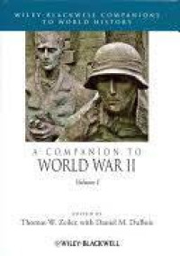 Image of A companion to world war II: Volume 1