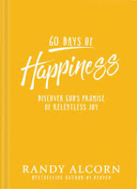 Image of 60 Days Of Happiness : disocer god's promis of relentless joy