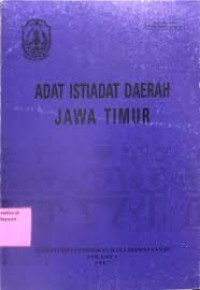 Image of Adat Istiadat Daerah Jawa Timur