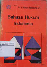 Bahasa hukum Indonesia