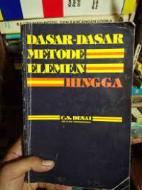 Image of Dasar-dasar metode elemen-hingga
