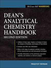 Dean's analytical chemnistry handbook