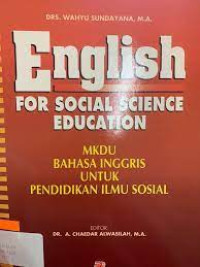 English for social science education