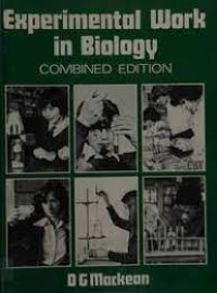 Image of Experimental work in biology