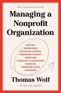 Image of Managing A Nonprofit Organization