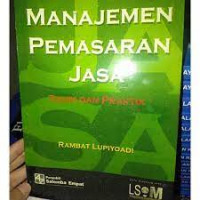 Manajemen Pemasaran Jasa Teori dan Praktik