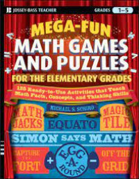 Image of Mega-fun math games and puzzles for the elementary grades