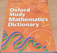 Image of Oxford Study Mathematics Dictionary