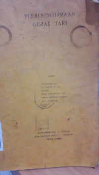 Image of Perbendaharaan gerak tari