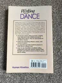 Writing about dance