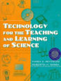Image of Technology For The Teaching and Learning Science