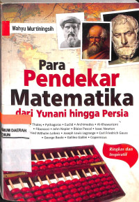 Para Pendekar Matematika dari Yunani hingga Persia