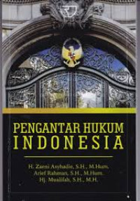 Pengantar Hukum Indonesia